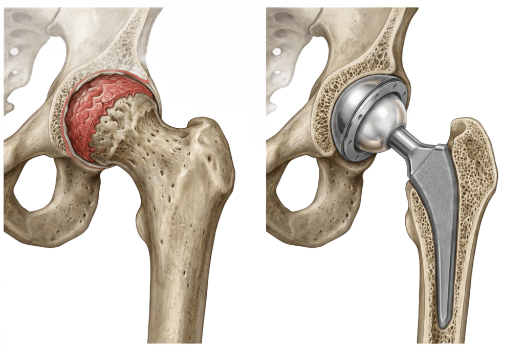 artrosi e protesi d'anca